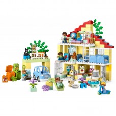 Конструктор LEGO DUPLO Town Сімейний будинок 3 в 1 Конструктор LEGO DUPLO Town Сімейний будинок 3 в 1
