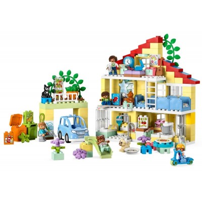 Конструктор LEGO DUPLO Town Сімейний будинок 3 в 1
