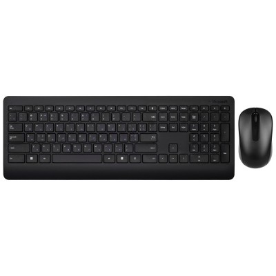 Комплект клавіатура та миша Microsoft Desktop 900 WL, EN/UK/RU, чорний