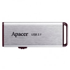 USB флеш накопичувач Apacer 64GB AH35A Silver USB 3.1 Gen1 (AP64GAH35AS-1)