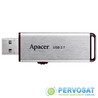 USB флеш накопитель Apacer 64GB AH35A Silver USB 3.1 Gen1 (AP64GAH35AS-1)
