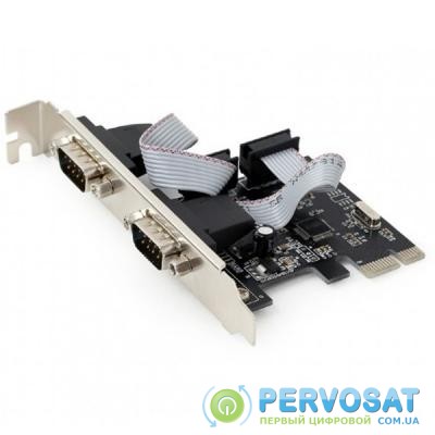 Контроллер PCIe to COM 2 ports GEMBIRD (SPC-22)