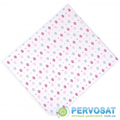 Пеленки для младенцев Интеркидс с грибочками (1142-G-pink)