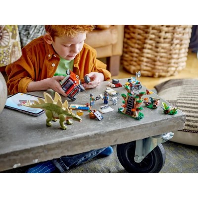 Конструктор LEGO Jurassic World Місії динозаврів: Знахідка стегозавра