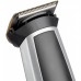 Набір для стрижки Babyliss, для бороди, вусів, голови, носа і тіла, акум., вібраційний мотор, насадок-8, чохол, сталь, сірий