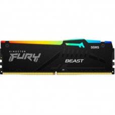 Пам'ять ПК Kingston DDR5 16GB 6000 FURY Beast RGB EXPO