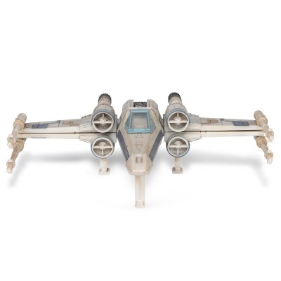 Ігрова колекційна фігурка Star Wars Medium Vehicle Транспорт та фігурка X-Wing (Blue 1) + Antoc Merric & R2-R9 12.5см