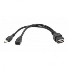 Дата кабель OTG USB 2.0 AF to Micro 5P M+F 0.15m Cablexpert (A-OTG-AFBM-04) Дата кабель OTG USB 2.0 AF to Micro 5P M+F 0.15m Cablexpert (A-OTG-AFBM-04)