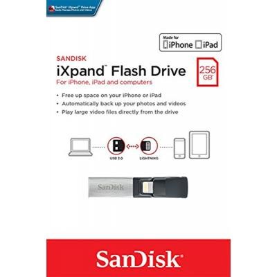 USB флеш накопитель SANDISK 256GB iXpand USB 3.0/Lightning Apple (SDIX30N-256G-GN6NE)