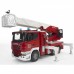 Спецтехника Bruder Большая пожарная машина Scania R-series с лестницей М1:16 (03590)