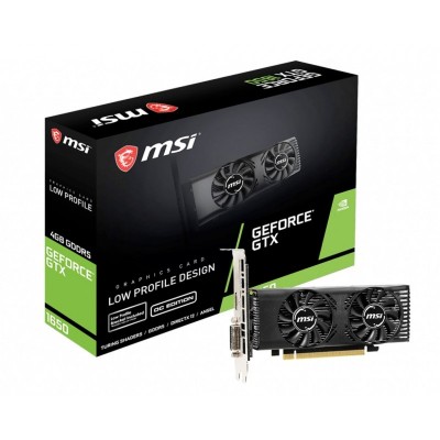 Відеокарта MSI GeForce GTX 1650 4GB GDDR5 GT LP OC