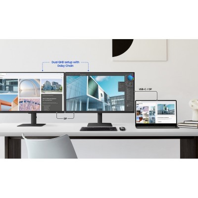 Монітор Samsung 27" S60UD HDMI, DP, USB, USB-C, MM, IPS, 2560x1440, 100Hz, 1ms Монітор Samsung 27" S60UD HDMI, DP, USB, USB-C, MM, IPS, 2560x1440, 100Hz, 1ms