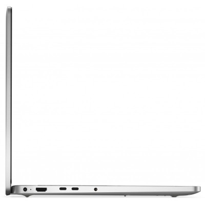 Ноутбук Dell Pro 16 16" FHD+ IPS AG, Intel U5-235U, 32GB, F512GB, UMA, Lin, сріблястий