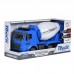 Same Toy Машинка инерционная Truck Бетономешалка (синяя) со светом и звуком