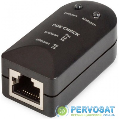 Тестер кабельный PoE Gigabit Ethernet Digitus (DN-95210)