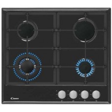 Варильна поверхна газова Candy CSG64SWGN 4-конф/Чавун/упр.фронт/механiчна/чорний