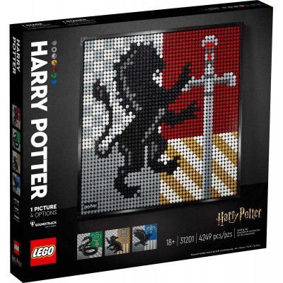 Конструктор LEGO Art Harry Potter Герби Гоґвортса