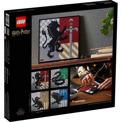 Конструктор LEGO Art Harry Potter Герби Гоґвортса