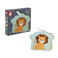 Ігровий набір Janod Тактильні картки Савана Ігровий набір Janod Тактильні картки Савана