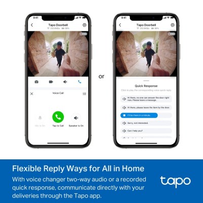 Розумний відеодзвоник з акумулятором TP-LINK Tapo D235