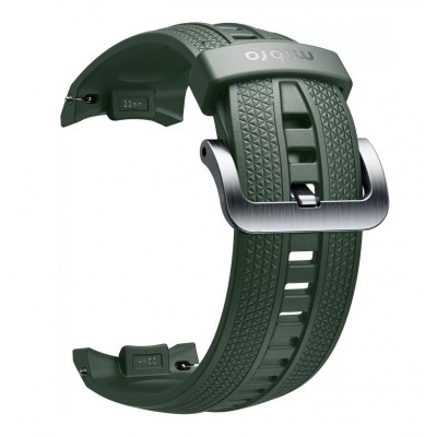 Смарт-годинник Mibro GS Explorer 48мм, 1.32", 466x466, AMOLED, BT 5.3, Dual-band GPS, 10 ATM, насичений зелений