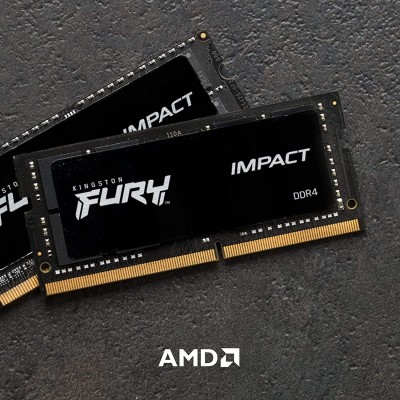 Пам'ять до ноутбука Kingston DDR4 2933 32GB KIT (16GBx2) SO-DIMM FURY Impact