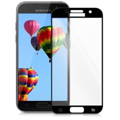 Скло захисне Laudtec для Galaxy A3 2017 3D Black (LTG-A317)