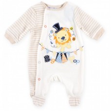 Чоловічок Luvena Fortuna велюровий з левом блакитний (EAD2526.3-6) Чоловічок Luvena Fortuna велюровий з левом блакитний (EAD2526.3-6)