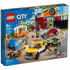 Конструктор LEGO City Майстерня тюнингу 897 деталей (60258) Конструктор LEGO City Майстерня тюнингу 897 деталей (60258)