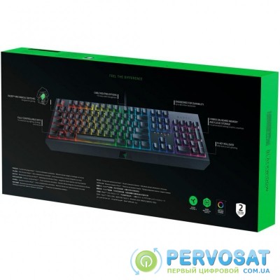 Клавиатура Razer BlackWidow Green Switch UA (RZ03-02860100-R3M1)