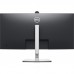 Монітор DELL 34" P3424WEB HDMI, DP, USB-C, RJ-45, MM, IPS, 3440x1440, 21:9, sRGB 99%, CURVED, HAS, Cam