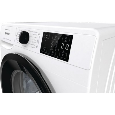 Пральна машина Gorenje фронтальна, 8кг, 1400, A+++, 46,5см, дисплей, пара, інвертор, білий