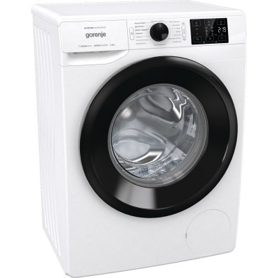Пральна машина Gorenje фронтальна, 8кг, 1400, A+++, 46,5см, дисплей, пара, інвертор, білий