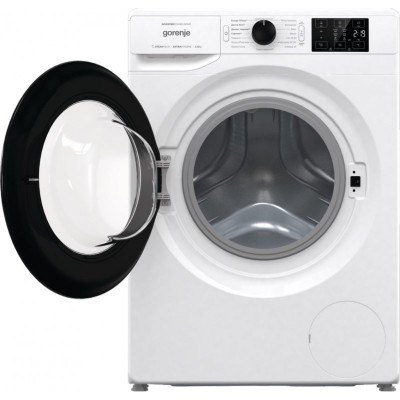Пральна машина Gorenje фронтальна, 8кг, 1400, A+++, 46,5см, дисплей, пара, інвертор, білий