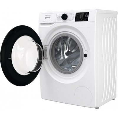 Пральна машина Gorenje фронтальна, 8кг, 1400, A+++, 46,5см, дисплей, пара, інвертор, білий