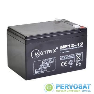 Батарея к ИБП Matrix 12V 12AH (NP12_12)