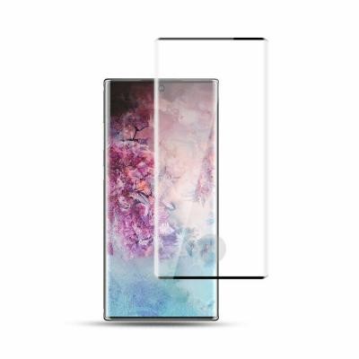 Скло захисне Drobak Galaxy Note 10 Black 3D Full Cover, Edge Glue (441616)